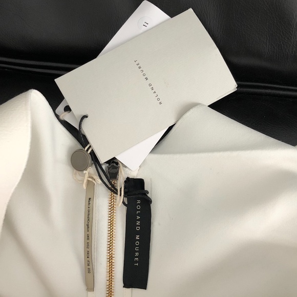 *SOLD* ROLAND MOURET Designer Jumpsuit Wide Leg US2 - Picture 3 of 3